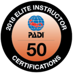 PADIAward.jpg Viðurkenning PADI á kennslu- PADI elite instructor
